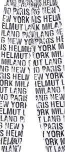 Джоггеры Helmut Lang All Over Jogger 'White', белый