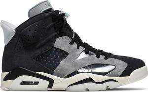 Кроссовки Wmns Air Jordan 6 Retro Tech Chrome, серый