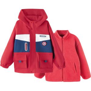 Ветровка для подростков Disney, красный