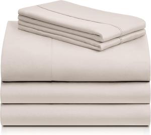 Комплект постельного белья LuxClub, 5 предметов, 274х260/100х203/51х91 см, льняной