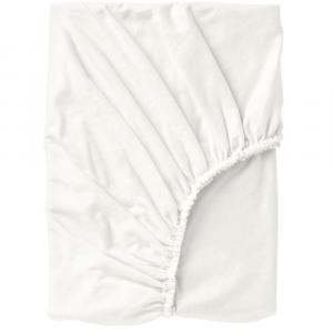Простыня на резинке Ikea Nordruta 90x200 см, белый