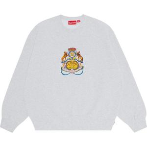 Джемпер Supreme Crest, пепельно-серый