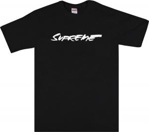 Футболка Supreme Futura Logo Tee 'Black', черный