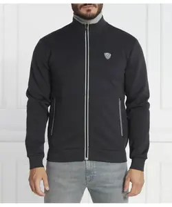 Толстовка Regular fit Ea7, серый