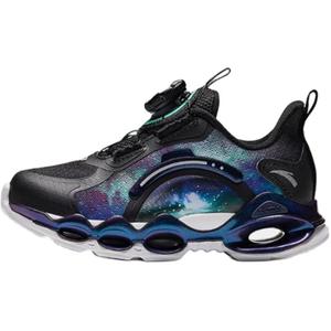 Antakids Кроссовки детские, износостойкие, противоскользящие, низкие, черные, фиолетовые, для детей от 3 до 7 лет