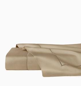 Простыня SFERRA Fiona из сатина и хлопка, 188х290, песочный