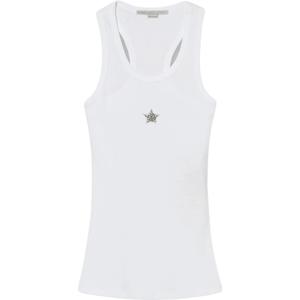 Майка, украшенная звездами Stella Mccartney, белый