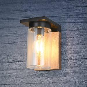 Настенный светильник Trio Ardila, литой алюминий - черный / коричневый