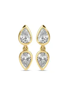 Серьги Elodie из желтого золота с бриллиантами Anita Ko, золотой