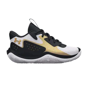 Кроссовки JetWhite Metallic Gold' Under Armour, белый