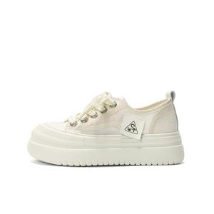 Женские скейтерские кеды Low-Top Q.VONTON, белые