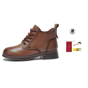 Ботинки Martin Boot женские Laorentou, коричневый