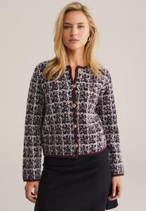 Кардиган WE Fashion Cardigan, Burgundy Red/Bordeaux