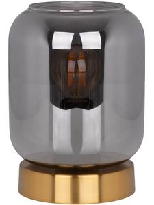 Näve Настольная лампа "Alessio" серо-золотистого цвета - (В)17 x Ø 20 см