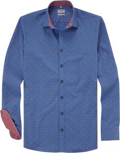 Рубашка обычного кроя на пуговицах OLYMP, синий