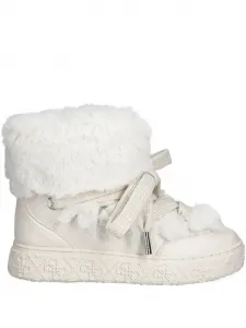 Ботинки Unessa из искусственного меха на завязках Guess Usa, нейтральный