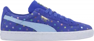 Кроссовки Puma Suede Jr Dotfetti, синий