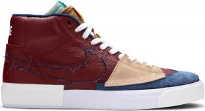 Кроссовки Nike Zoom Blazer Mid Edge SB 'Team Red Navy', красный