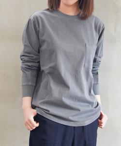 Футболка с длинным рукавом Snow Peak, окрашенная в готовом виде.