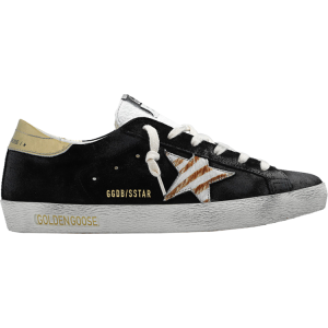 Кроссовки Golden Goose Wmns Superstar Black Zebra, черный