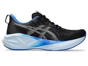 Беговые мужские кроссовки Asics Novablast 5, Black/White, черный/белый