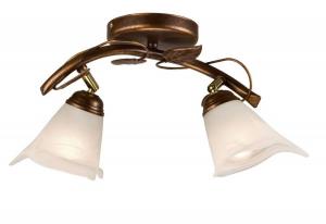 Потолочный светильник Licht-Erlebnisse LOELLA, серый - белый - стекло - металл - 31 x 18 x 31 см