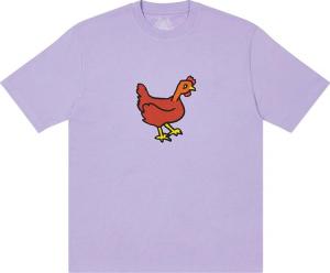 Футболка Palace Clucking T-Shirt 'Violet', фиолетовый