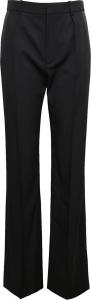 Брюки Saint Laurent High-Waisted Tuxedo Pants 'Nero', черный