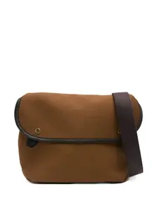 Сумка на пояс с кожаной отделкой BRADY, коричневый