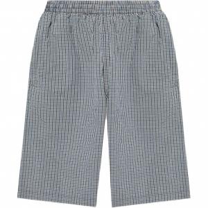 Шорты в клетку Balenciaga, синий