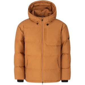 Пуховик мужской темно-коричневый Asics