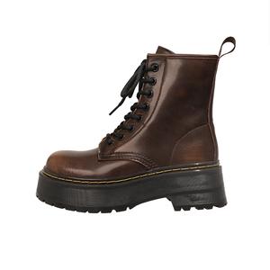 Earl Cat Короткие женские ботинки мартина коричневые, цвет Brown