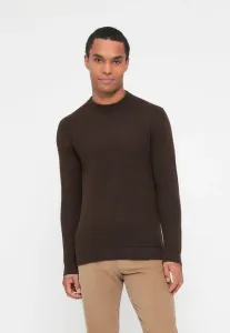 Джемпер с высоким воротником, изготовленный из прочной ткани Selected, Demitasse