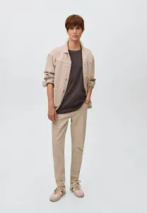 Узкие джинсы для подростков Mango Kids, Beige