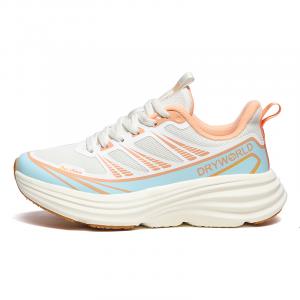 DRYWORLD Низкие беговые кроссовки унисекс бежевые, цвет Beige