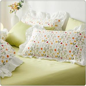 ZUIAI Кружевное покрывало принцесса чехол на кровать cotton