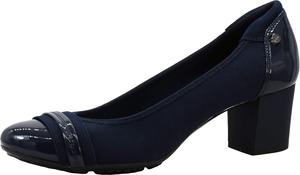 Женские кожаные туфли на каблуке Anne Klein Sport Guardian, Navy