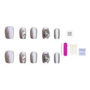 Искусственные ногти для женщин ORANOT, Long Ladder Xs, Suitable For Small Hands 14-10-11-10-7