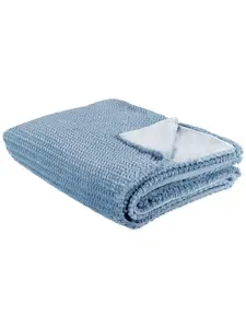 Пуховое одеяло Beliani Kuschel BJAS, синий