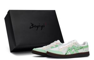 Onitsuka Tiger Advanti Кроссовки для скейтбординга унисекс низкие зеленые бело-зеленые, цвет White Green