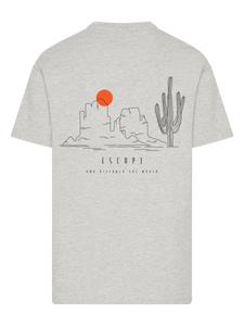 Рубашка F4NT4STIC Escape Discover the World Savannah, серый