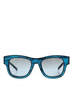 Солнцезащитные очки DG2215K Eyewear из сине-черного мраморного металла Dolce & Gabbana, черный/синий