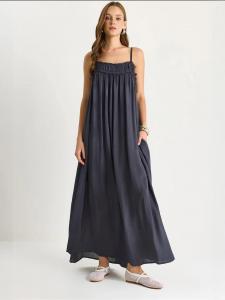 Bianco Lucci Платье в темно-сером цвете