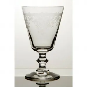 Бокал для красного вина, стеклянный на ножке LUCCA с пантографической отделкой, 240 мл, Paul Nagel