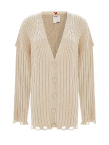 Вязаный кардиган PCFG, песочный