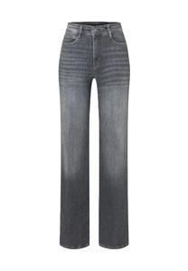 Широкие джинсы с пятью карманами Mac, серый