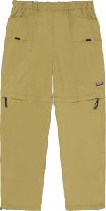 Брюки Stussy Nyco Convertible Pant 'Bright Olive', зеленый