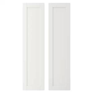 Дверь для шкафа Ikea Smastad 30X120 см, белый с рамой