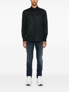 J.Lindeberg рубашка узкого кроя, черный