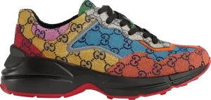 Кроссовки Gucci Rhyton GG Multi-Color, разноцветный